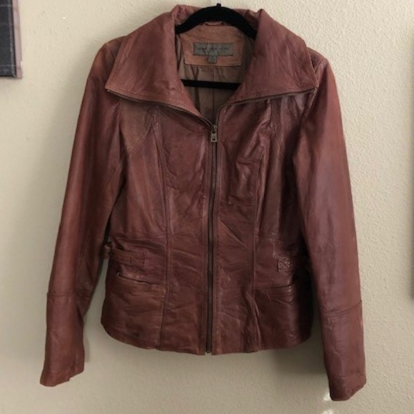 MARC New York Leather Jacket - Size S - Picture 3 of 7
